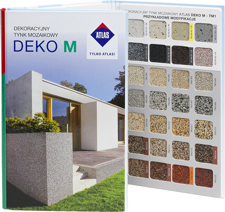 Plaster sample chart