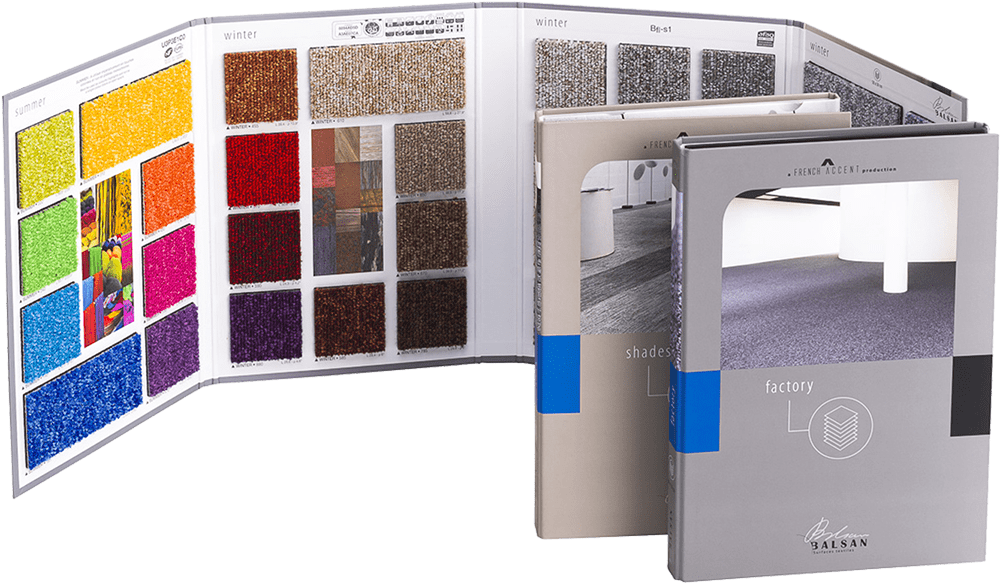 Carpet sample chart